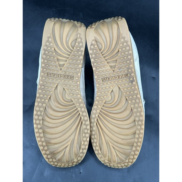 Skechers 2980 Scooters Ladies Retro Suede Tan Sand Sz 8 Sneakers Casual - Picture 8 of 13